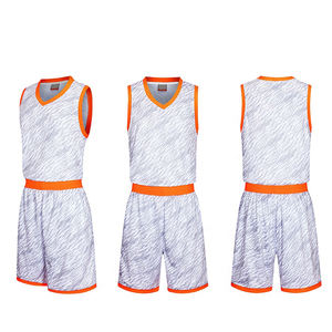 Camiseta de baloncesto Reversible personalizada para hombres y mujeres de talla grande transpirable poliéster punto malla cosido bordado sublimación - Product Image 3
