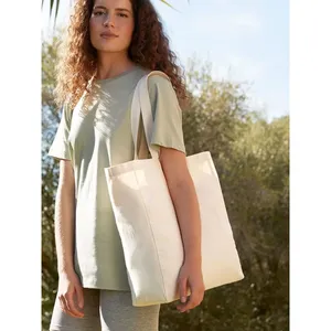Sacs fourre-tout classiques en toile personnalisés, outil de merchandising promotionnel - Product Image 5