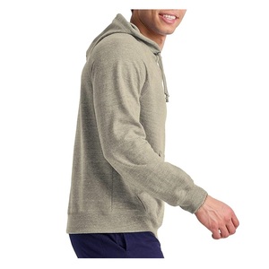 Meilleure vente de sweats à capuche pour hommes 100% coton de haute qualité longs sweats doublés en éponge imperméable anti-rides OEM approvisionnement d'usine - Product Image 2