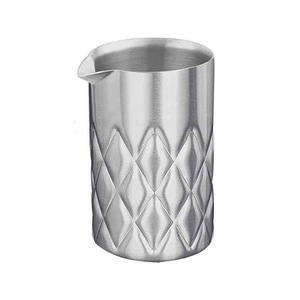 Vaso Mezclador de Diseño Atractivo, de Alta Calidad, Color Plateado Metálico, para Cocteles, Ideal para Bartenders, Herramientas de Bar a Excelente Precio - Product Image 1