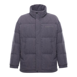 Men's Printed Winter Warm <b>Padded</b> Hooded Bubble Puffer <b>Jacket</b> Stand Collar <b>Waterproof</b> Eco-Friendly Wholesale Price Available - Product Image 6