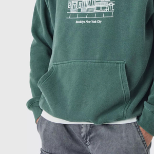 Sweat-shirts pour hommes de qualité supérieure, mélange polyester/coton, impression numérique, coupe ample, style streetwear pour l'hiver, lot de 2 - Product Image 6