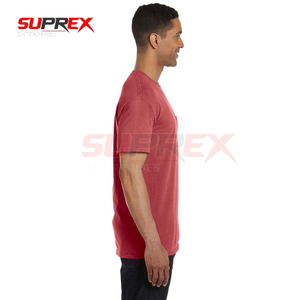 Camisetas Personalizadas de Color Brillante para Hombre, Ropa Casual de Algodón/Bambú Ecológica de Secado Rápido, Manga Corta para Adultos - Product Image 4