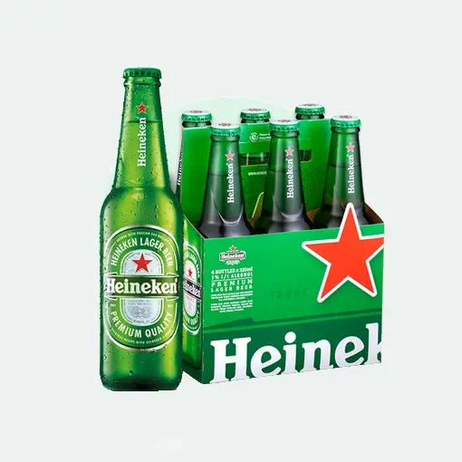 Ban đầu Heineken bia Bán buôn giá rẻ nhà máy giá 330ml đóng hộp Lager bia