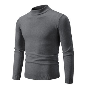 Sweatshirts surdimensionnés pour hommes 100% coton uni polaire vierge polyester couleur unie pour l'hiver - Product Image 1
