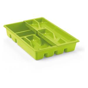 BLIM Assortiment PT001 0002 Porte-couverts double plateau (29x39x7cm) pour Veca, plateaux de rangement pratiques - Product Image 2