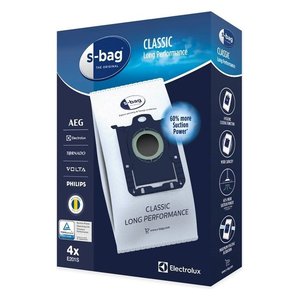 Sacs d'aspirateur Electrolux 900 168 458 pour S BAG E201S (4 pièces) pour aspirateurs Electrolux, pièces détachées essentielles - Product Image 2