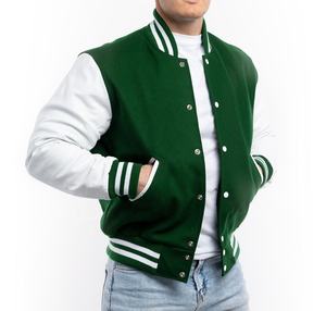 Usine personnalisée femmes 100% laine Streetwear Chenille broderie Letterman CollegeBaseballjacket pour hommes livraison DDP - Product Image 5