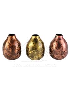 Jarrón de Metal Martillado Antiguo, Alto, de Bronce, Decorativo, para Flores, Estilo Industrial Moderno y Rústico, para Decoración del Hogar, Hotel o Bodas - Product Image 4