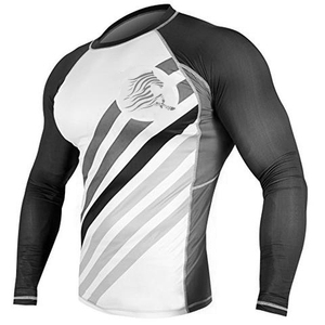 Camisetas de compresión para hombre y mujer, camisas de protección de sarpullido con estampado personalizado, venta al por mayor - Product Image 6