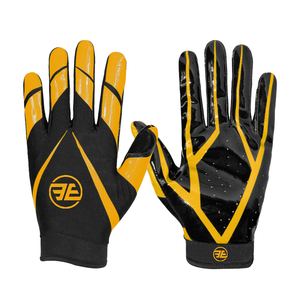 ถุงมือหนังสังเคราะห์คุณภาพสูง กันลื่น ระบายอากาศดี ดีไซน์พิมพ์ลายแบบซับลิเมชั่น พร้อมสายรัดข้อมือปรับได้และตะขอเกี่ยว - Product Image 1