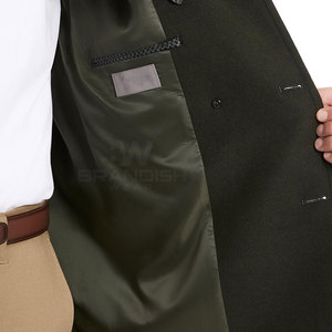 2025 dernière Offre Spéciale de conception sur Peacoat Design sur mesure Couleur et logo Peacoat d'hiver fabriqué au Pakistan - Product Image 6