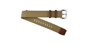 Correa Deportiva Unisex para Reloj Inteligente B12 Beige de 20 mm, Resistente al Agua, de Nailon Suave, Cómoda, Ajustable, Transpirable y Ligera, de Acero Inoxidable - Product Image 5