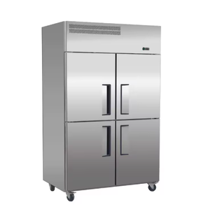 Nuevo Refrigerador Comercial Eléctrico con Compresor, Refrigerador/Congelador de Acero Inoxidable de 6 Puertas (Capacidad de 250-299L) - Product Image 1