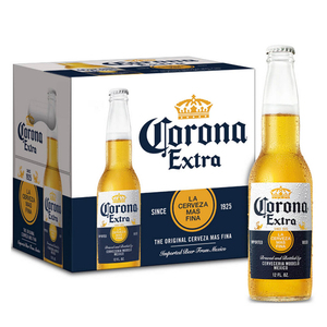 Cerveza Mexicana Corona Extra Lager, 24 Botellas de 330 ml, Elaborada Desde 1925, Aroma Dorado, Amarillo, Frutal y a Miel, Para Restaurantes y Bares - Product Image 4