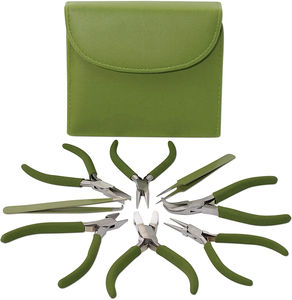 Nueva llegada de alicates para hacer joyas de acero inoxidable con insertos de nailon de alta calidad TARIQMFG.CO Juego de alicates - Product Image 5