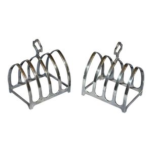 Rejilla para Tostadas Plateada, Rejilla para Tostadas de Acero Inoxidable para Desayuno, Rejilla para Servir Rebanadas de Pan Tostado - Product Image 2