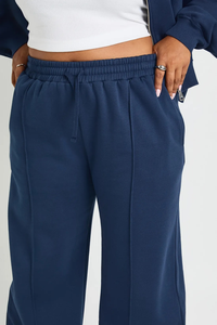 Pantalons de survêtement pour femmes d'hiver, respirants, élégants, en dentelle, de qualité supérieure, décontractés, coupe droite, ajustement régulier, OEM/ODM - Product Image 4