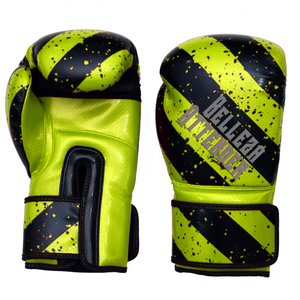 Gants de boxe et de combat MMA demi-doigts avec logo personnalisé pour adultes Gants d'entraînement en cuir respirant - Product Image 2