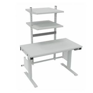 Table de travail multi2move 1280 x 700 x 700-1200 mm LxPxH réglable en hauteur électriquement - Product Image 3