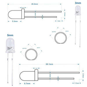 ชุดไฟ LED ขนาด 3 มม. และ 5 มม. - Product Image 6