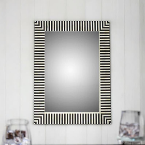 Miroir mural de luxe moderne de haute qualité avec incrustations d'os, décoration murale pour la maison, miroirs intérieurs - Product Image 3
