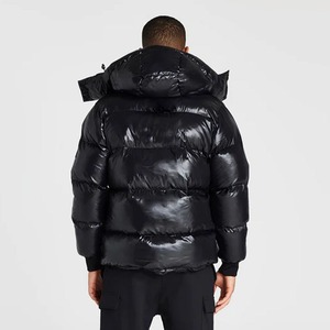 Chaqueta Acolchada Transpirable de Invierno 2025 para Hombre, Chaqueta con Capucha y Cuello Alto de Algodón, Personalizada al por Mayor, Talla Grande, Abrigo Cálido - Product Image 2