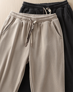 กางเกงจ็อกเกอร์ลำลองคุณภาพสูงแบบหลวมสบาย ผลิตจากโพลีเอสเตอร์ไนลอน 100% สำหรับผู้ชาย - Product Image 5