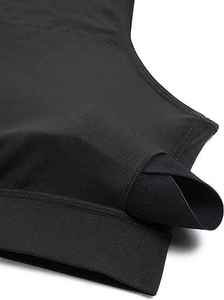 Soutien-gorge de sport à une épaule de haute qualité confortable respirant pour Yoga Gym léger Style Simple grande taille amical - Product Image 3