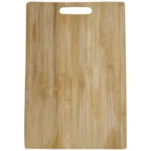 Tabla de cortar de madera de acacia natural grabada a mano, elegante diseño redondo con mango para el hogar, cocina, picar verduras baratas - Product Image 4