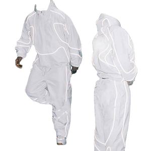 2026 Custom Oversize Sportwear Streetwear Casual Sweatsuit 3m Reflective <b>Jacket</b> and Jogger Set Windbreaker Nylon Tracksuit <b>Men</b> - Product Image 1