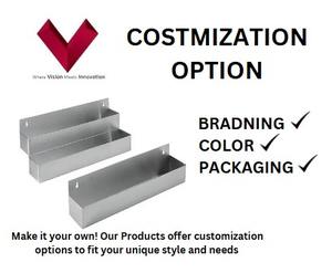 Rail mural en acier inoxydable à un seul niveau, rail de suspension en acier inoxydable, rail de suspension à un seul niveau, rail de suspension - Rails en acier de qualité supérieure - Product Image 3