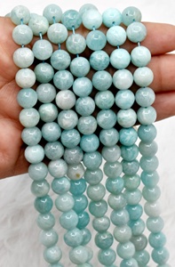 Amazonite AA 8mm Round Beads Gemstone Decoration Colorful Natural <b>Stone</b> From Top Supplier Anshul Impex - Product Image 2