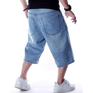 Servicio OEM, Venta al Por Mayor, Jeans Jorts Personalizados para Hombre, Nueva Llegada, Marca Privada, Jeans Jorts para Hombre con MOQ Bajo - Product Image 5