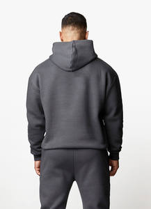 ชุดวอร์มคุณภาพสูงแบบกำหนดเอง เสื้อฮู้ดดี้ผ้าฟลีซหนา 500 GSM และกางเกงวอร์ม ชุดแทรคสูทผ้าฝ้ายสำหรับผู้ชาย - Product Image 3