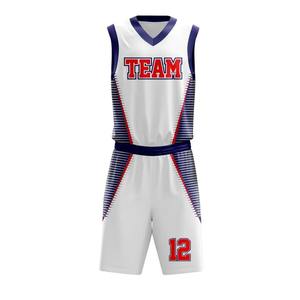 Vêtements de basket-ball sans manches à séchage rapide en gros pour adultes vêtements d'équipe d'entraînement avec logo personnalisé - Product Image 5