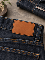Étiquette vierge en similicuir à coudre pour vêtements, idéale pour la gravure laser, l'embossage, le transfert thermique, les accessoires de chapeaux et de vêtements