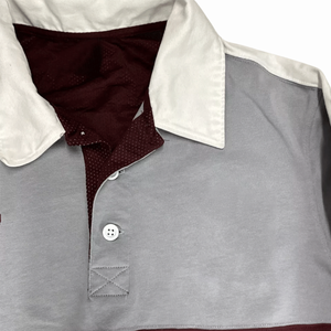 Logo personnalisé pour hommes polos solide 100% coton chemise de golf à manches longues nouveau style décontracté tissu tricoté teint en couleur unie - Product Image 3