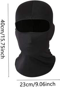 Cagoule de sport OEM unisexe avec impression polaire personnalisée Sports de plein air masque complet masque de ski cagoule - Product Image 3