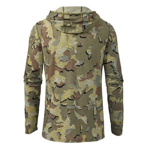 Chemises de randonnée classiques pour hommes, impression par sublimation, sweat à capuche camouflage, vente en gros de vêtements de chasse - Product Image 4