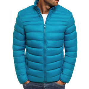 Vente en gros personnalisée parka d'été pour hommes doudoune coton-polyester bulle design décontracté extérieur imperméable respirant grande taille - Product Image 4