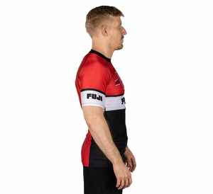 High Quality Short Sleeve MMA Bjj <b>Rashguard</b> Custom Logo Sublimated Jiu Jitsu Gym Gear Compression Shirt Wholesale From Pakistan - Product Image 5