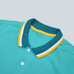 Polo con botones para hombre, conjunto informal, Camiseta básica de Polo para hombre, moda diaria, camiseta de polo para hombre, diseño informal de algodón suave - Product Image 3