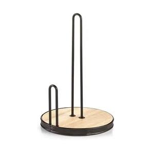 Soporte de papel higiénico acabado de bronce hecho a mano indio para decorar baño gran oferta mejor soporte de papel higiénico ARTES DE Metal indias - Product Image 4