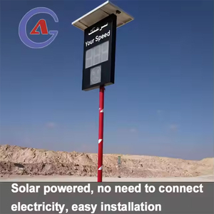 Radar <strong>speed</strong> <strong>limit</strong> <strong>sign</strong> Guangan <strong>variable</strong> aluminum for traffic and safety driver feedback <strong>sign</strong> solar or electrical - Product Image 4