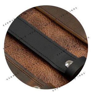 Cinturón deportivo de diseñador de calidad para hombre, cuero de vaca compuesto de doble capa con hebilla de aleación de latón macizo, cinturón de Golf - Product Image 2