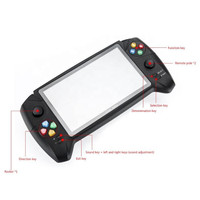 Konsol Game TV portabel 7 inci, untuk konsol Game PSP 16G Joystick ganda Retro Arcade, konsol Video Game Retro genggam ganda