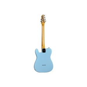 EKO GUITARS- Tero, guitarra azul Daphne con cuerpo de Pawlonia, cuello de arce de roca americana, diapasón de resina EKO WPC de 22 trastes - Product Image 2
