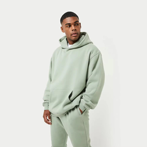 Sudadera con capucha de invierno para hombre, 100% algodón, con cremallera, estilo oversize, de felpa, con estampado personalizado y bordado, vintage, desgastada, con lavado ácido y efecto sol. - Product Image 1