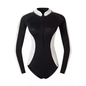 เสื้อว่ายน้ำแขนยาวของผู้ชายแบบป้องกันผื่นทำขึ้นเอง BJJ MMA แบบแห้งเร็วพร้อมตัวป้องกันรังสียูวีสีใหม่ไซส์ฤดูหนาว6XL - Product Image 6